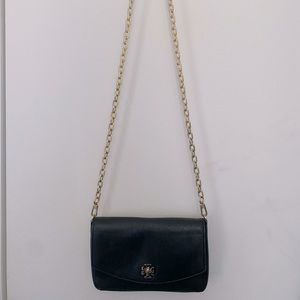 Tory Burch wallet on a chain